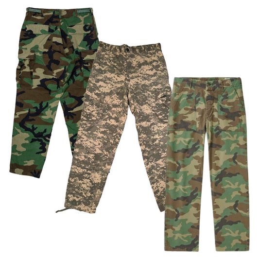 50x pantaloni mimetici dell'esercito
